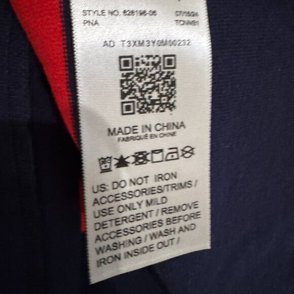 PUMA x Noah Striped V Neck Long Sleeve Hockey Jersey Blue 628196-06 Size 2XL NEW - Picture 7 of 12